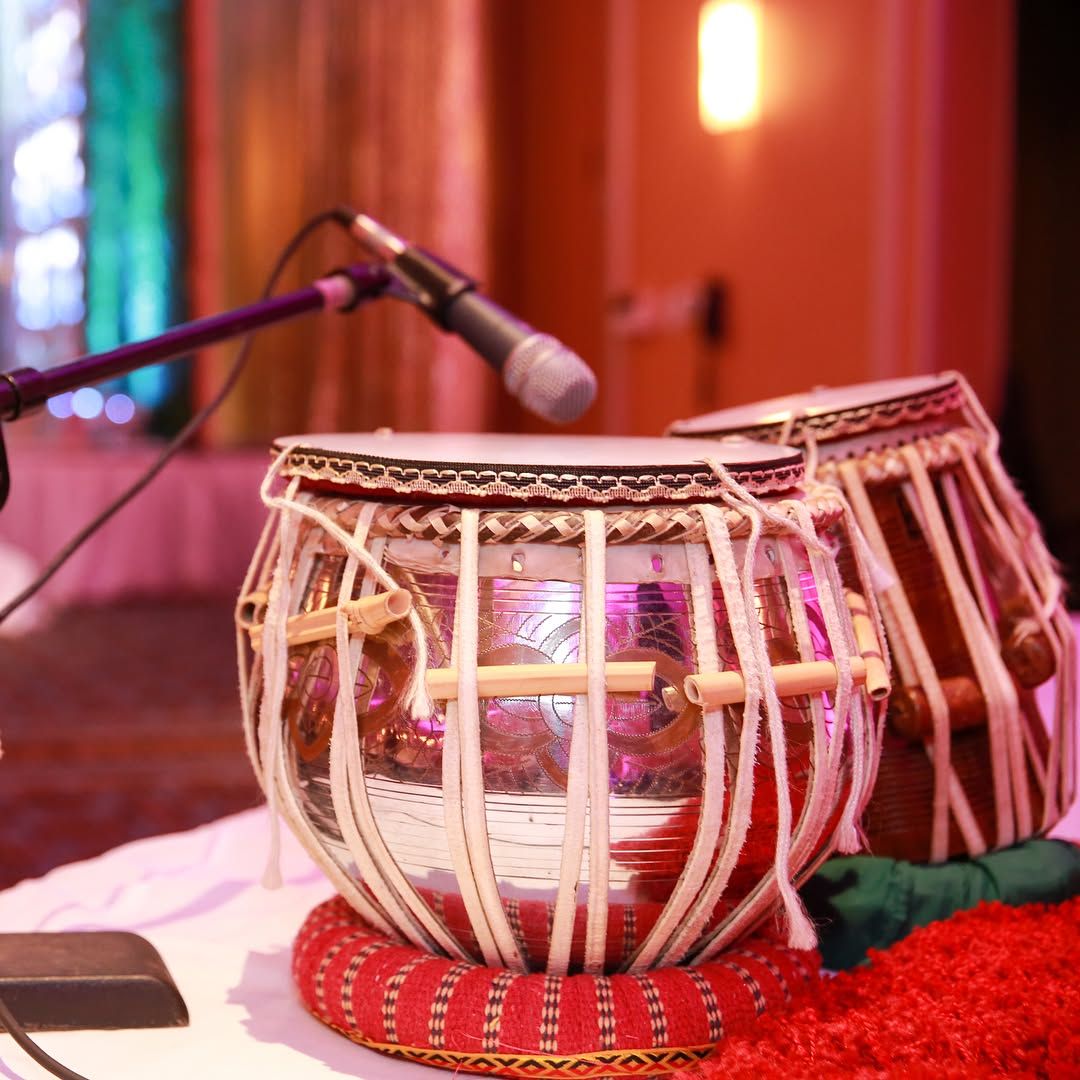 Tabla drums for live cultural music